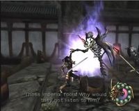une photo d'Ã©cran de Otogi - Myth of Demons sur Microsoft X-Box